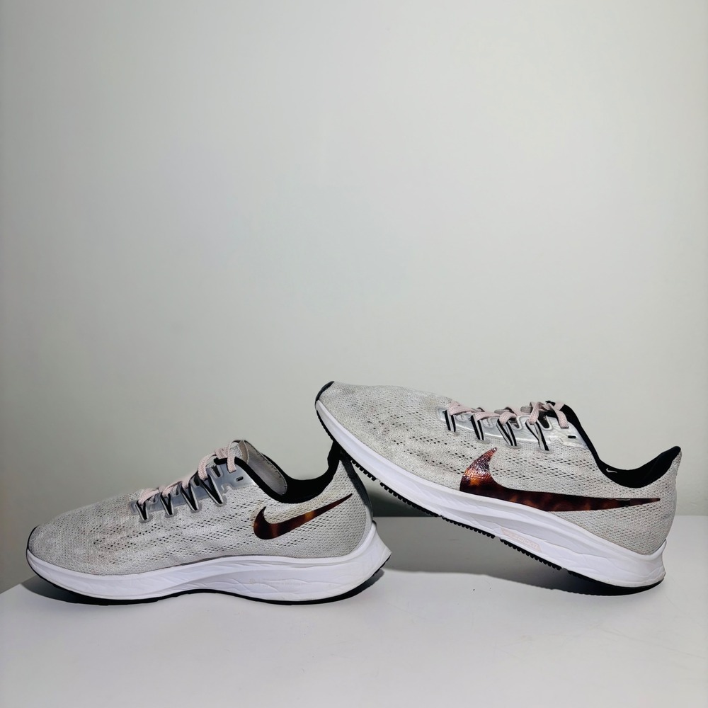 Nike Air Zoom Pegasus 36 Ivory Gray Pattern CU4822-001 Running Sneakers Size 9.5 - Picture 3 of 8